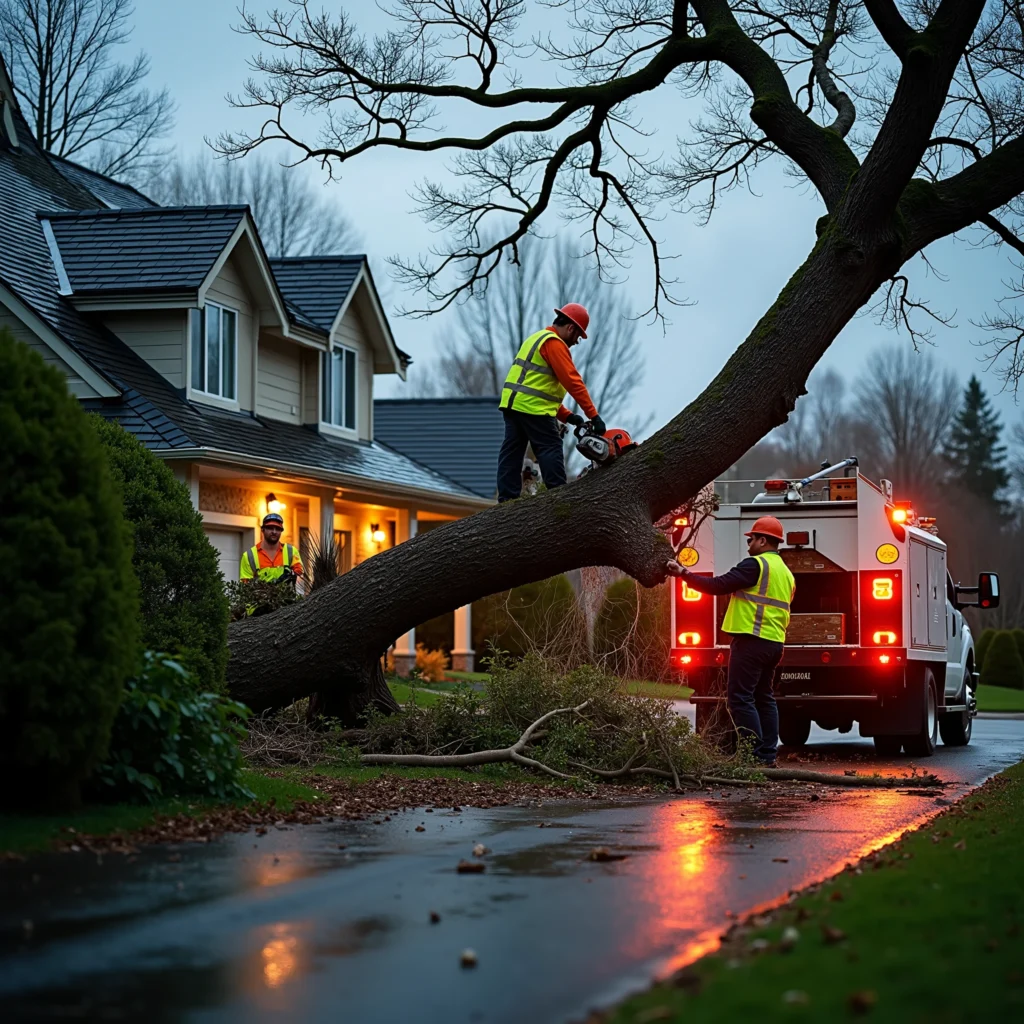 emergency tree cutting